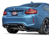 aFe MACHForce XP 3in - 2 1/2in Axle Back 304SS Exhaust w/ Carbon Fiber Tips 16-17 BMW M2 (f87) aFe