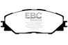EBC 09-10 Pontiac Vibe 2.4 2WD Yellowstuff Front Brake Pads EBC