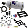 Nitrous Express 4500 RNC Conventional Nitrous Plate Kit w/.375in Solenoid w/10lb Bottle Nitrous Express