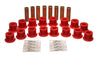 Energy Suspension 94-06 Hummer H1 Red Front & Rear End Control Arm Bushing Set Energy Suspension