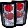 ANZO 2000-2005 Ford Excursion Taillights Chrome ANZO