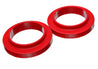 Energy Suspension Universal 3 3/4in ID 25 7/16in OD 3/4in H Red Coil Spring Isolators (2 per set) Energy Suspension