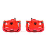 Power Stop 04-11 Mazda RX-8 Front Red Calipers w/Brackets - Pair PowerStop