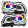 Oracle 11-14 Chrysler 300C SMD HL - Chrome - NON HID - ColorSHIFT w/ Simple Controller ORACLE Lighting