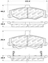 StopTech Street Select Brake Pads - Rear Stoptech