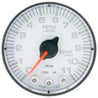 Autometer Spek-Pro Gauge Tach 2 1/16in 11K Rpm W/ Shift Light & Peak Mem Wht/Blk AutoMeter