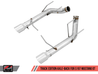 AWE Tuning S197 Mustang GT Axle-back Exhaust - Track Edition (Chrome Silver Tips) AWE Tuning