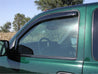Stampede 1999-2006 Chevy Silverado 1500 Crew Cab Pickup Snap-Inz Sidewind Deflector 2pc - Smoke Stampede