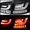 Spyder Volkswagen Golf/GTI 10-13 G2 Type With Light Bar LED Tail Lights Black ALT-YD-VG10-LED-G2-BK SPYDER