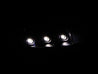 ANZO 2009-2010 Toyota Corolla Crystal Headlight Black Amber ANZO
