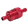 Russell Performance Red Street Fuel Filter (3in Length 1-1/8in diameter 3/8in inlet/outlet) Russell