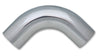 Vibrant 5in OD T6061 Aluminum Mandrel Bend 90 Degree - Polished Vibrant