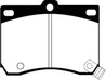 EBC 91-96 Ford Escort 1.8 Ultimax2 Front Brake Pads EBC