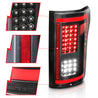 ANZO 15-17 Ford F-150 LED Taillights Black w/ Sequential ANZO