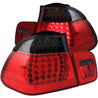ANZO 2002-2005 4DR BMW 3 Series E46 LED Taillights Red/Smoke ANZO