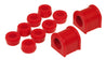 Prothane 87-96 Jeep YJ Front Sway Bar Bushings - 15/16in - Red Prothane