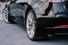 Rally Armor 17-22 Tesla Model 3 Black UR Mud Flap w/ White Logo Rally Armor