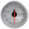 Autometer Airdrive 2-1/6in Oil Pressure Gauge 0-100 PSI - Silver AutoMeter