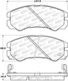 StopTech Street Brake Pads - Rear Stoptech