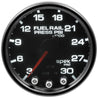 Autometer Spek-Pro Gauge Rail Press 2 1/16in 30Kpsi Stepper Motor W/Peak & Warn Blk/Smoke/Blk AutoMeter