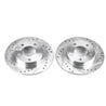 Power Stop 93-97 Ford Probe Rear Evolution Drilled & Slotted Rotors - Pair PowerStop