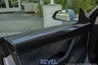Revel GT Dry Carbon Door Trim (Front Left & Right) Tesla Model 3 - 2 Pieces Revel