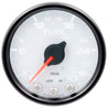 Autometer Spek-Pro Gauge Fuel Press 2 1/16in 30psi Stepper Motor W/Peak & Warn Wht/Blk AutoMeter