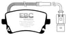 EBC 06-09 Audi RS4 4.2 (Cast Iron Rotors) Bluestuff Rear Brake Pads EBC