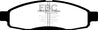 EBC 05-06 Infiniti QX56 5.6 (Bosch) Extra Duty Front Brake Pads EBC