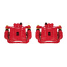 Power Stop 10-16 Hyundai Genesis Coupe Rear Red Calipers w/Brackets - Pair PowerStop