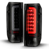 ANZO 1987-1996 Ford F-150 LED Taillights Black Housing Smoke Lens (Pair) ANZO