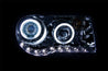 ANZO 2005-2010 Chrysler 300C Projector Headlights w/ Halo Chrome (CCFL) G2 ANZO