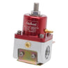 Edelbrock Fuel Pressure Regulator Carbureted 180 GPH 5-10 PSI -10 In/Out -6 Return Red/Clear Edelbrock