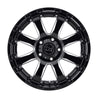 Black Rhino Sierra 18x9.0 5x139.7 ET00 CB 78.1 Gloss Black w/Milled Spokes Wheel freeshipping - Speedzone Performance LLC