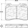 StopTech Street Brake Pads - Front Stoptech