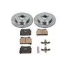 Power Stop 08-15 Mitsubishi Lancer Rear Autospecialty Brake Kit PowerStop