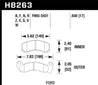 Hawk 87-93 Ford Mustang GT Track DTC-70 Front Brake Pads Hawk Performance