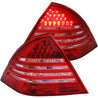 ANZO 2001-2004 Mercedes Benz C Class W203 Taillights Red/Smoke ANZO