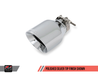 AWE Tuning Mk5 Jetta Mk6 Sportwagen 2.5L Track Edition Exhaust - Polished Silver Tips AWE Tuning