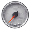 Autometer Spek-Pro Gauge Boost 2 1/16in 60psi Stepper Motor W/Peak & Warn Slvr/Chrm AutoMeter