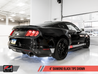 AWE Tuning S550 Mustang GT Cat-back Exhaust - Track Edition (Diamond Black Tips) AWE Tuning