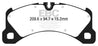 EBC 14+ Porsche Macan (Cast Iron Rotors only) 3.0 Twin Turbo Yellowstuff Front Brake Pads EBC