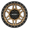 Method MR312 18x9 +18mm Offset 8x6.5 130.81mm CB Method Bronze/Black Street Loc Wheel Method Wheels