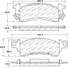 StopTech Street Select Brake Pads - Rear Stoptech