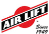 Air Lift 1000 Universal Air Spring Kit 4x11in Cylinder 11-12in Height Range Air Lift