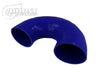 BOOST Products Silicone Elbow 180 Degrees, 4" ID, Blue BOOST Products
