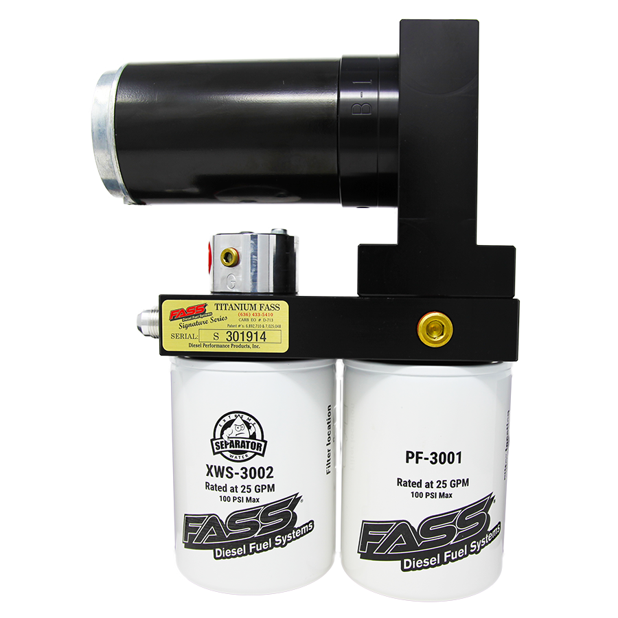 FASS 2017-2019 Ford 6.7L Powerstroke 220gph/65psi Titanium Signature Series Fuel Air Separator FASS Fuel Systems