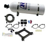 Nitrous Express 4150 Assassin Plate Pro Power Nitrous Kit (100-500HP) w/15lb Bottle Nitrous Express