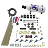 Nitrous Express 8 Cyl Piranha Direct Port 4 Solenoids Nitrous Kit (200-500HP EFI Jets) w/5lb Bottle Nitrous Express