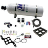 Nitrous Express Dominator Single Entry Crossbar Pro-Power Nitrous Kit (100-500HP) w/15lb Bottle Nitrous Express